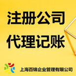 闵行注册公司、工商营业执照代办及代理记账与广告设计一站式服务